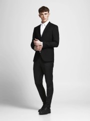     Newsmen Slim fit Anzug - Schwarz Anzug